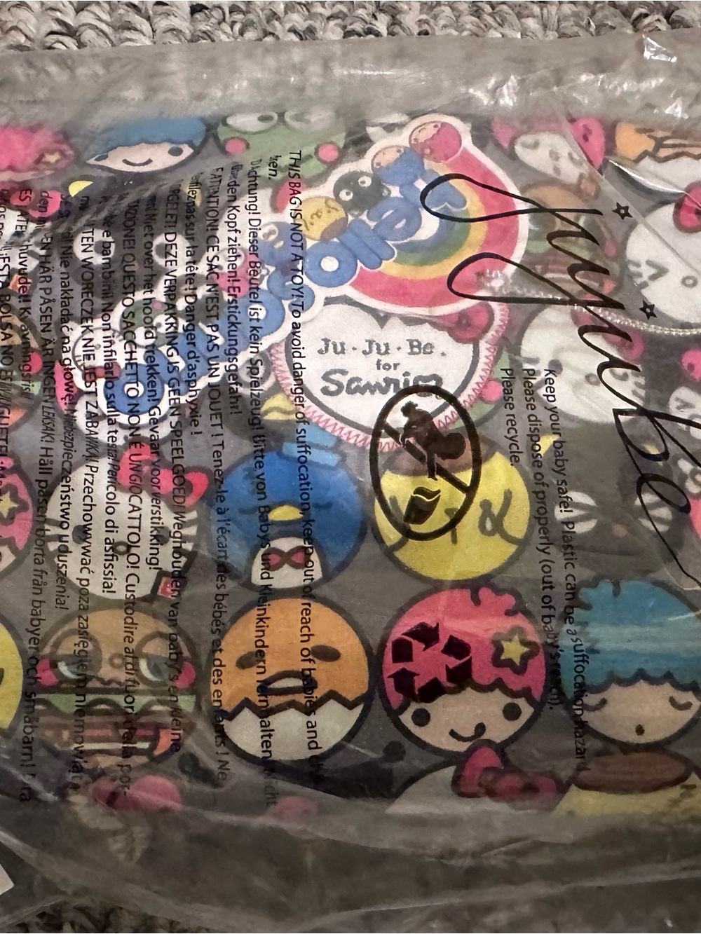 Ju-Ju-Be x Sanrio Hello a friends Abe Set